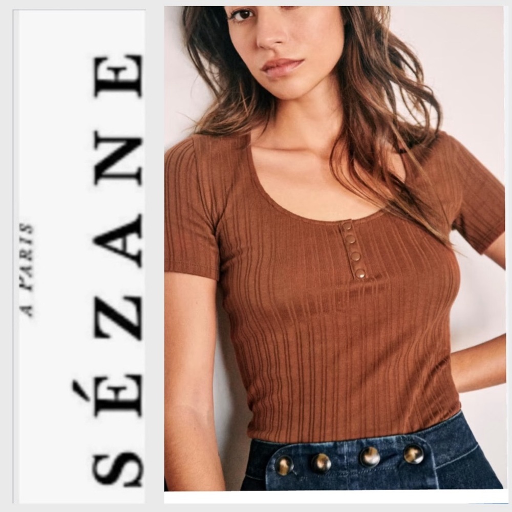 Sezane Malo Top size XS